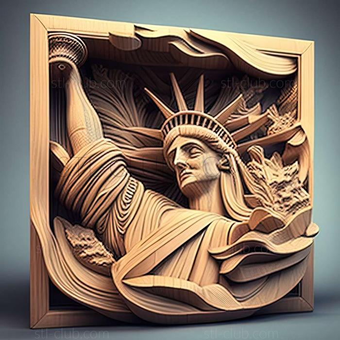 Sculpture of the United States